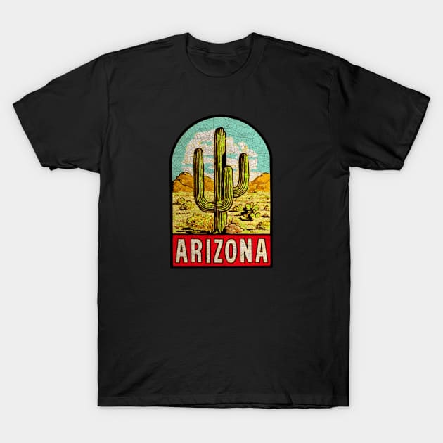 Arizona T-Shirt by Midcenturydave